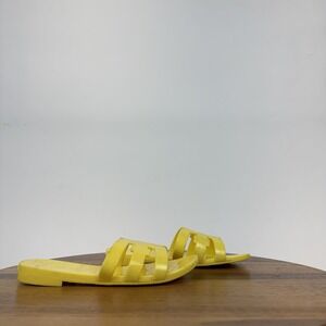 Big Kids Girls Sam Edelman Bay Jelly Yellow Casual Comfort Slides Sandals Sz 1 Y